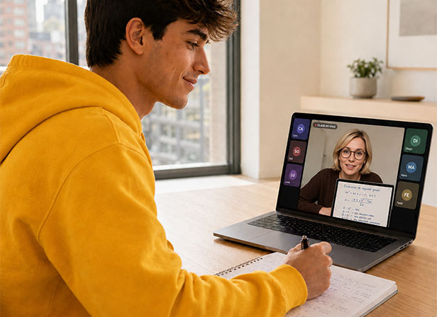 Tutoría con un profesor de adestudios